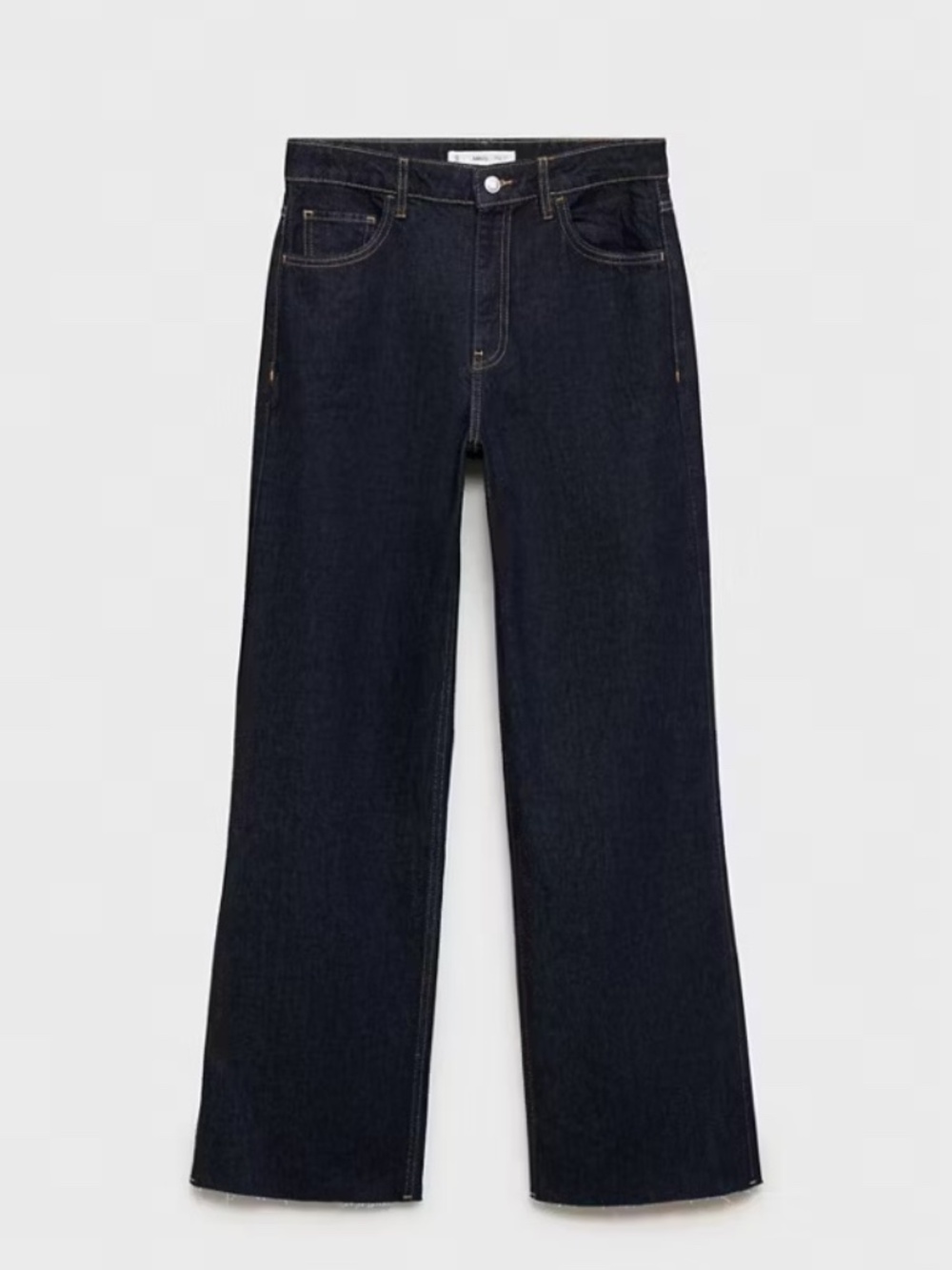 MANGO NWT Danila Wide Leg Dark Wash Jeans Size 8